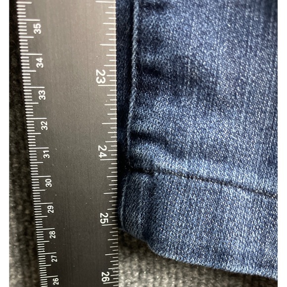 KUT From the Kloth Womens Blue Denim Crop Flare Jeans Plus Size 24W - Picture 6 of 9